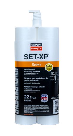 Simpson 22oz High-Strength Epoxy Adhesive - Adhesive Anchors